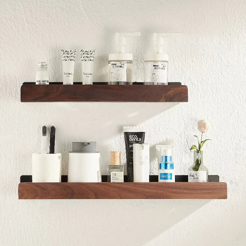 Kitchen Novel Kitchen Accessories Spice Rack Kitchen Organizer Shelves Bathroom Shampoo Holder Storage Shelf Metal Wall Panels