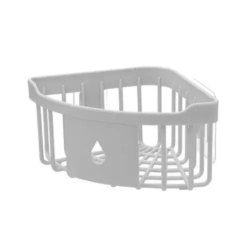 Kitchen Free Hole Shelf Bathroom Bathtub Wall Mounted Storage Rack Organizer Accessories Shower Corner