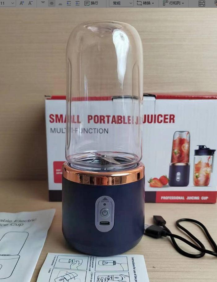 6 Blade Portable Blender Mini Juicer Cup USB Charging Smoothie Extractor Ice Crusher Fruit Mixer