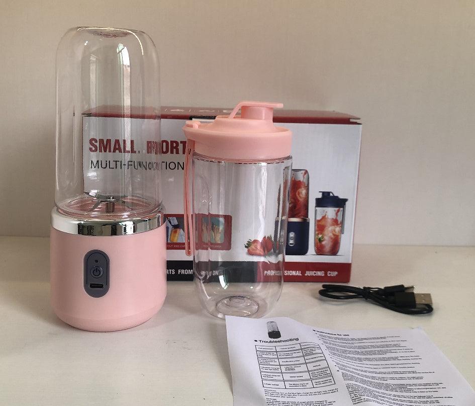 6 Blade Portable Blender Mini Juicer Cup USB Charging Smoothie Extractor Ice Crusher Fruit Mixer
