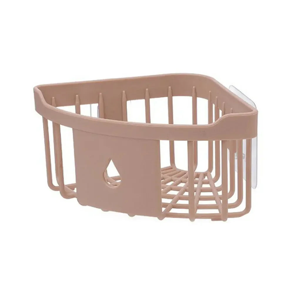 Kitchen Free Hole Shelf Bathroom Bathtub Wall Mounted  Storage Rack Organizer  Accessories Shower  Corner